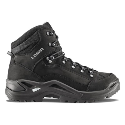 Lowa Renegade LL Mid Heren - Wandelschoenen Zwart BOMGFV782